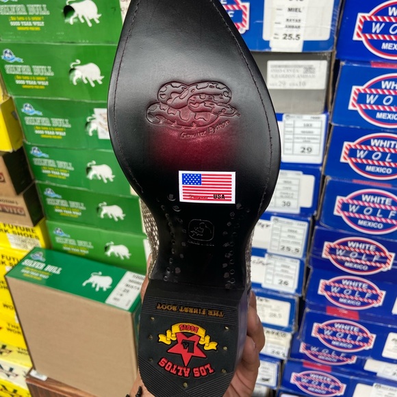 Genuine python by Los Altos boots - Picture 4 of 4